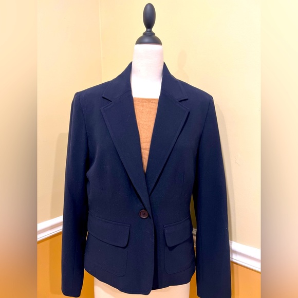 Navy Blue Bandolino Blazer - Picture 1 of 3